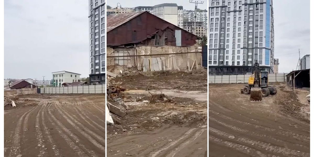 В Оше застройщика заставили закопать котлован после проверок Минстроя