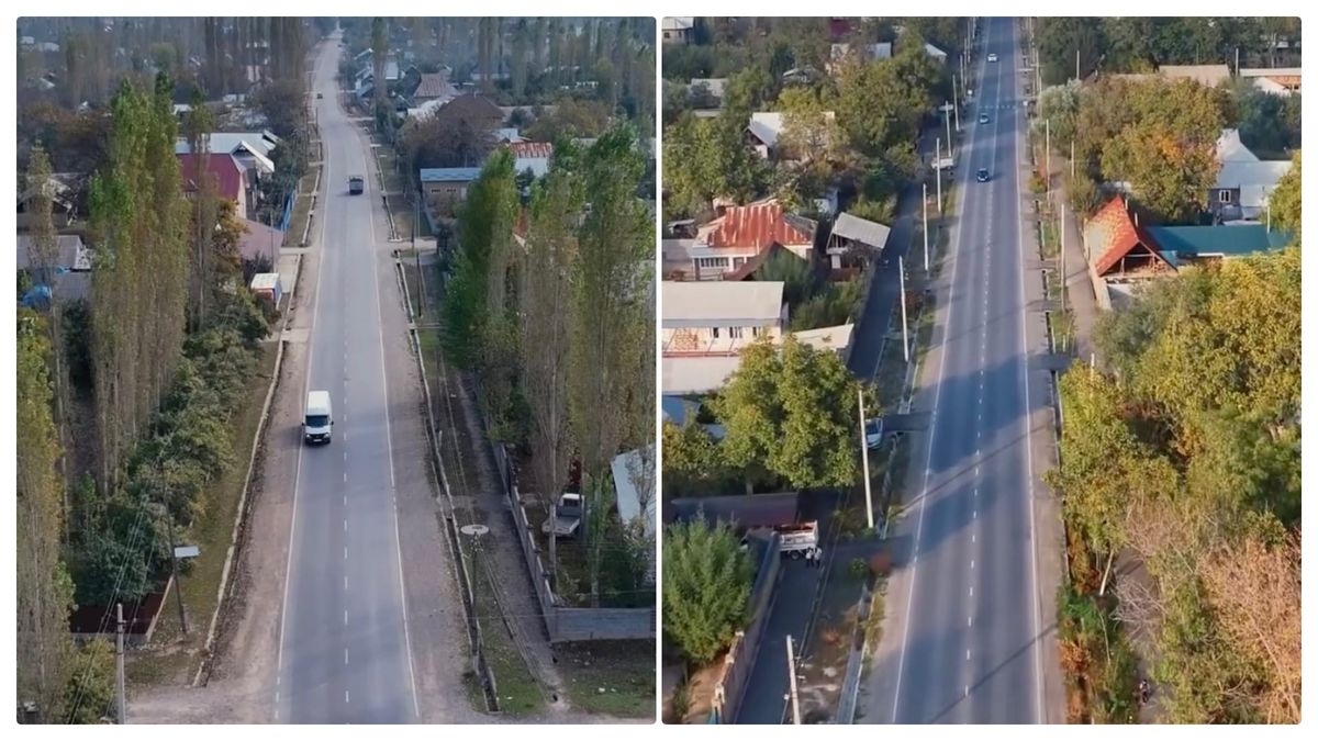 В Ала-Букинском районе завершили укладку асфальта на участках двух дорог