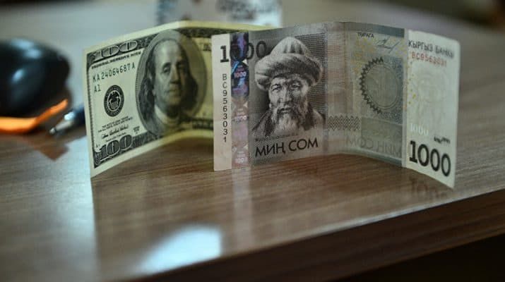 Средний курс доллара в 2021 году останется на уровне 83.2 сомов — прогноз ЕАБР