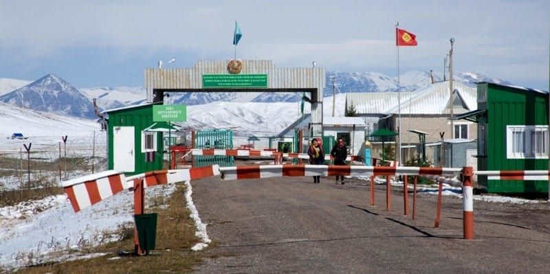 Пункт пропуска «Каркыра» на границе с Казахстаном закрыт до весны