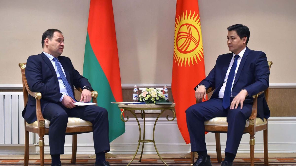 Кыргызстан и Беларусь договорились провести совместный деловой форум