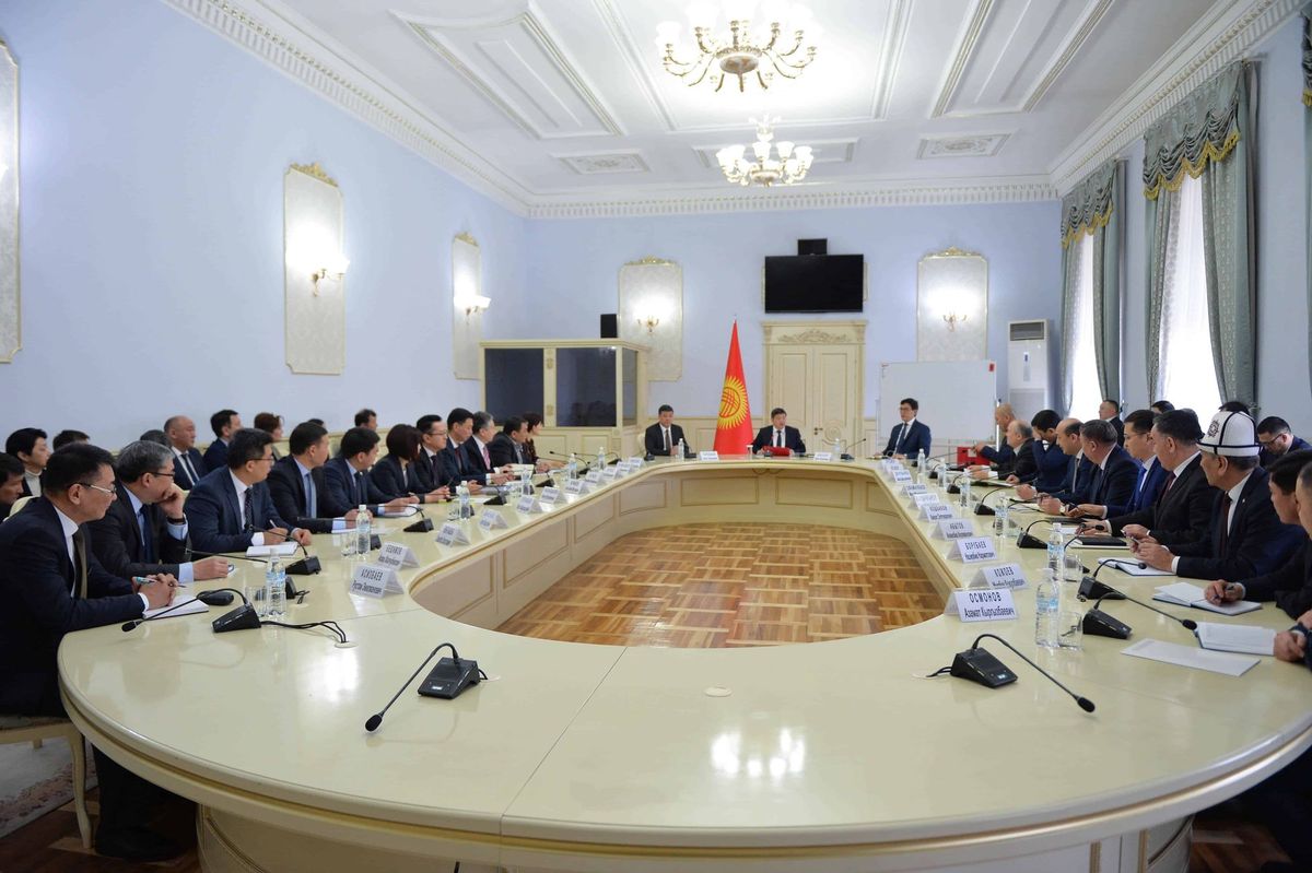 Акылбек Жапаров озвучил самые масштабные запустившиеся проекты в Кыргызстане