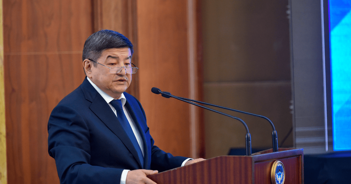 Акылбек Жапаров назвал три фактора развития финансового сектора в Кыргызстане