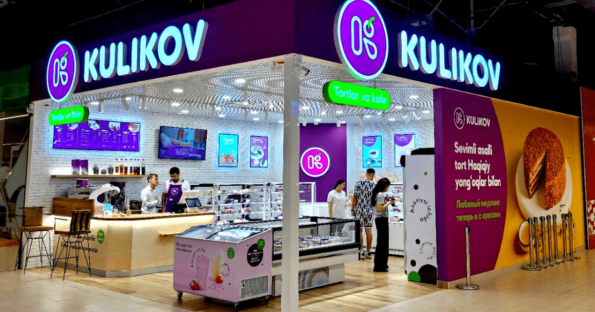 Кондитерский дом «Куликовский» открыл два магазина в Ташкенте