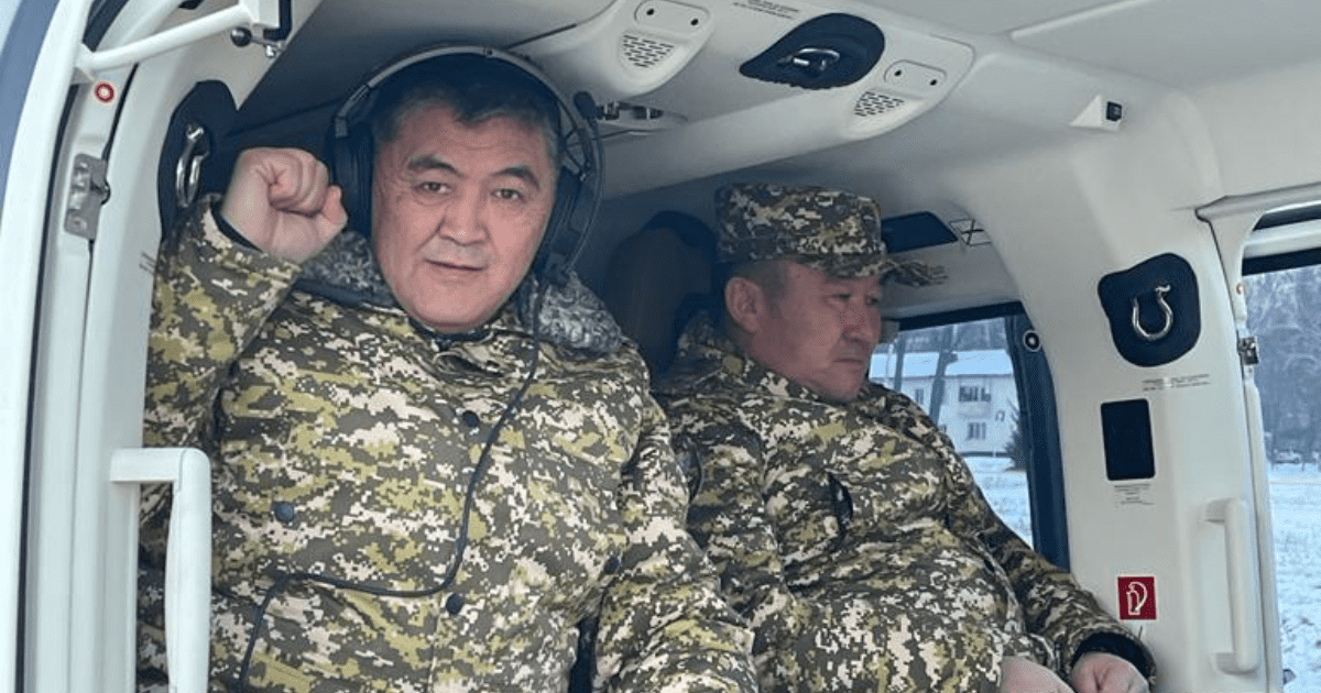 Новый вертолет МЧС для своих нужд первым использовал глава ГКНБ