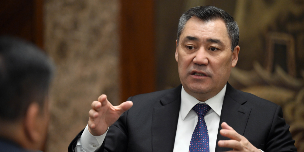 Садыр Жапаров — о «письме 75», Ташиевых, казино и поездке в Москву изображение публикации