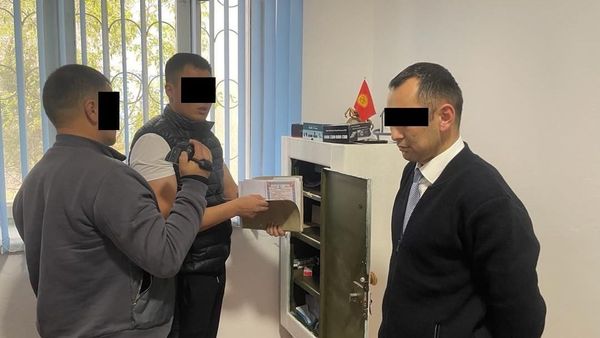 Взятка за водительское удостоверение – в Кара-Куле задержали руководителя сектора «Унаа» изображение публикации