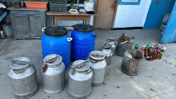 На Иссык-Куле выявили подпольный цех, выпускающий алкоголь изображение публикации
