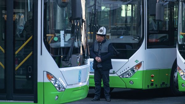 В Бишкеке частично изменили маршрут автобуса №102 изображение публикации