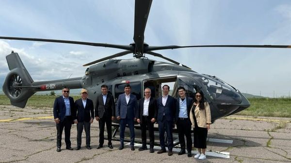 Мэр Бишкека и японские градостроители из Nikken Sekkei осмотрели столицу с высоты птичьего полета изображение публикации