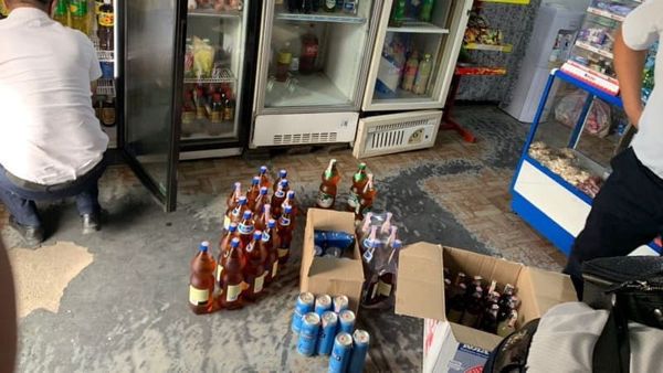 Кафе и магазины Бишкека оштрафовали за нелегальную продажу алкоголя изображение публикации