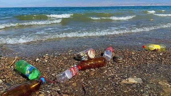 На Токтогульском водохранилище начали убирать мусор после критики в соцсетях изображение публикации