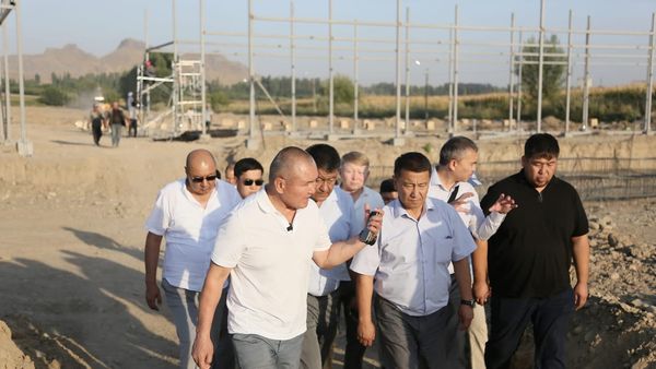 Новый рынок Оша строят в две смены – ФОТО изображение публикации