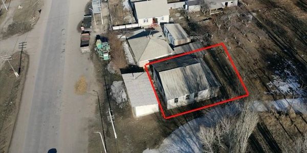 Детский сад и спортивный комплекс в Жети-Огузском районе. Фото: ГКНБ.