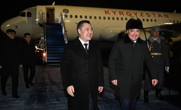 Президент Садыр Жапаров прибыл в Астану для участия в заседании совета ОДКБ изображение публикации