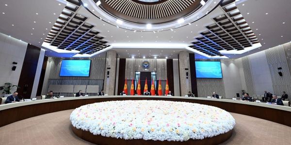  Заседание Совета безопасности. Фото: администрация президента КР.