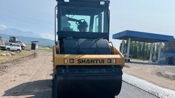Внимание водителям! Участок дороги Сокулук – Белогорка временно затруднен из-за укладки асфальта изображение публикации
