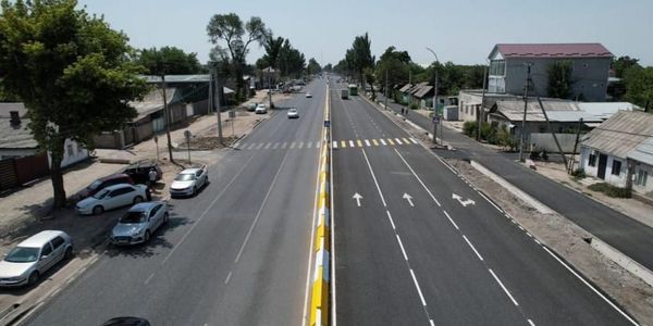 Как идет строительство и ремонт дорог в Бишкеке — отчет муниципалитета изображение публикации