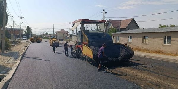 В Бишкеке ремонтируют улицу Ак-Марал изображение публикации