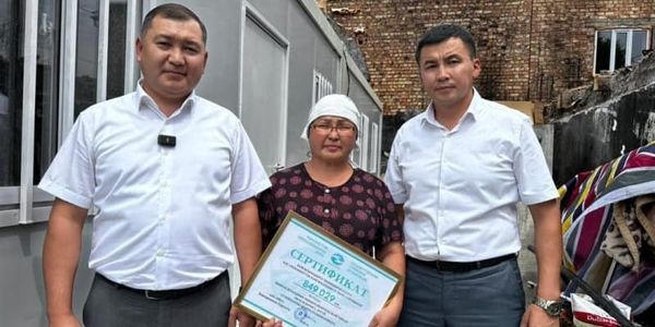 Госстрах возместил ущерб от пожара на 849 тысяч сомов жительнице Бишкека изображение публикации