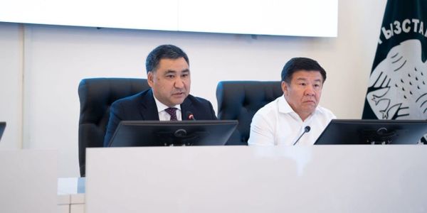 Алмамбета Шыкмаматова после переназначения представили коллективу Налоговой службы изображение публикации