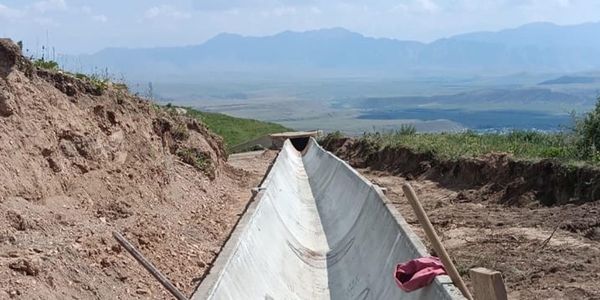 В Нарынском районе реконструируют канал «Байдулуу» изображение публикации