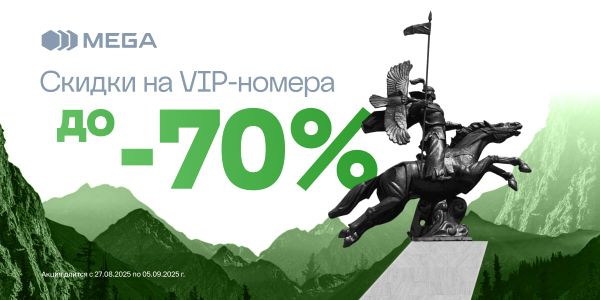 Красивый номер со скидкой в честь Дня независимости Кыргызстана! изображение публикации