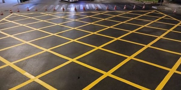 В Бишкеке закроют перекресток Манаса – Боконбаева для нанесения вафельной разметки изображение публикации