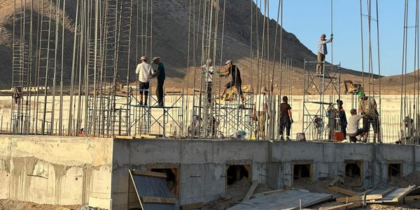 В Баткене строится футбольный стадион на 10 тысяч мест – фото изображение публикации