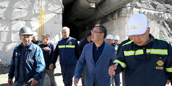 Жапаров: Кумтор начнет переработку хвостохранилища с запасами более сотни тонн золота изображение публикации