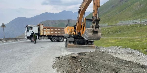 Вокруг тоннеля на перевале Тоо-Ашуу обустраивают парковки и зоны отдыха изображение публикации