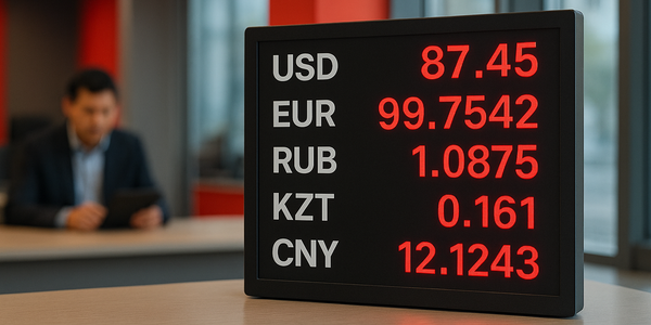 Евро упал ниже 100 сомов — официальный курс валют в КР на выходные изображение публикации