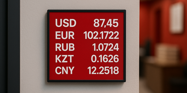 Евро и юань укрепились, рубль просел — официальный курс валют на выходные изображение публикации
