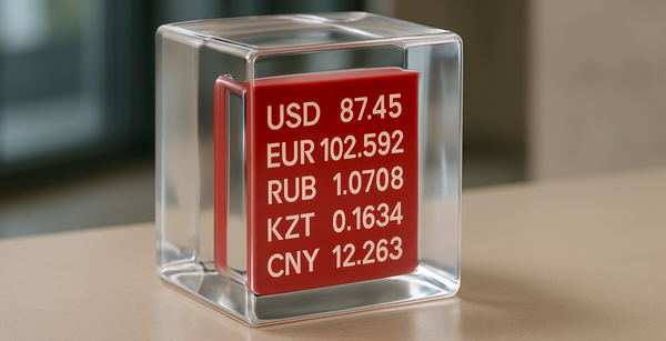 Евро преодолел отметку в 102.5 сома — официальный курс валют на 9 сентября изображение публикации