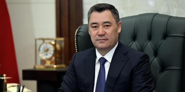 Садыр Жапаров. Фото: пресс-служба президента КР.
