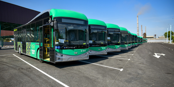 С 25 сентября в Бишкеке начнут курсировать новые электробусы изображение публикации