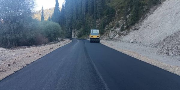 В Тюпском районе заасфальтировали более 10 км горных дорог изображение публикации