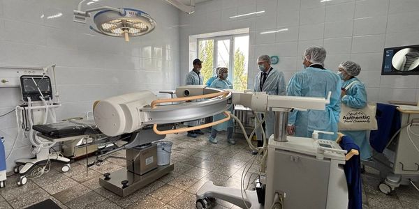 Таласская областная больница. Фото: посольство Японии.