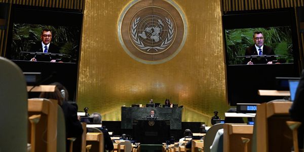 Жапаров в ООН потребовал отменить санкции против двух банков Кыргызстана изображение публикации