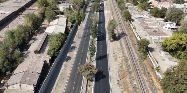 В Бишкеке открыли обновленный участок ул. Льва Толстого — от Ибраимова до Акиева изображение публикации