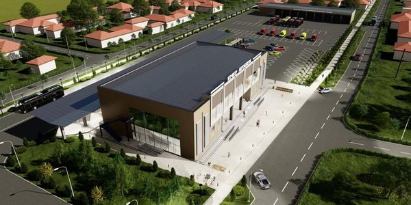 Проект нового автовокзала в Кочкоре. Фото: Минстрой.