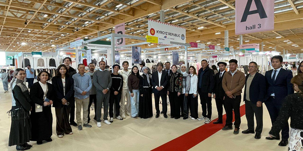 Кыргызстанские бренды презентовали продукцию на крупнейшей текстильной выставке во Франции изображение публикации