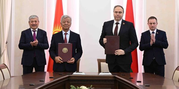 Кыргызстан и Беларусь подписали пакет соглашений по итогам визита Адылбека Касымалиева — список изображение публикации