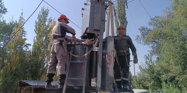 В Ысык-Атинском районе к зиме отремонтировали 36 трансформаторов к зиме изображение публикации