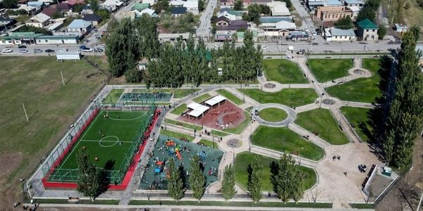 В столичном жилмассиве «Мурас-Ордо» открыли новый сквер изображение публикации