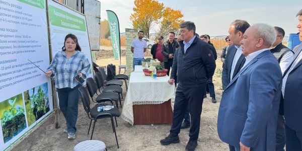 Презентация в «Кыргызцентрпродукте». Фото: Минсельхоз.