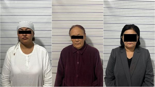 Задержанные Т.Э.С., Б.А.К. и С.Д.К. Фото: ГКНБ.