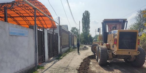 На каком этапе ремонт дороги по улице Кулиева, рассказали в мэрии Бишкека изображение публикации