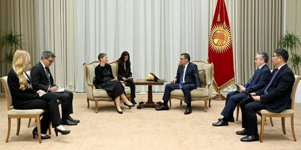 Президент КР встретился с новым послом Германии: в фокусе торговля и «зеленые» проекты изображение публикации