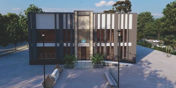 В Чолпон-Ате возводят новое административное здание